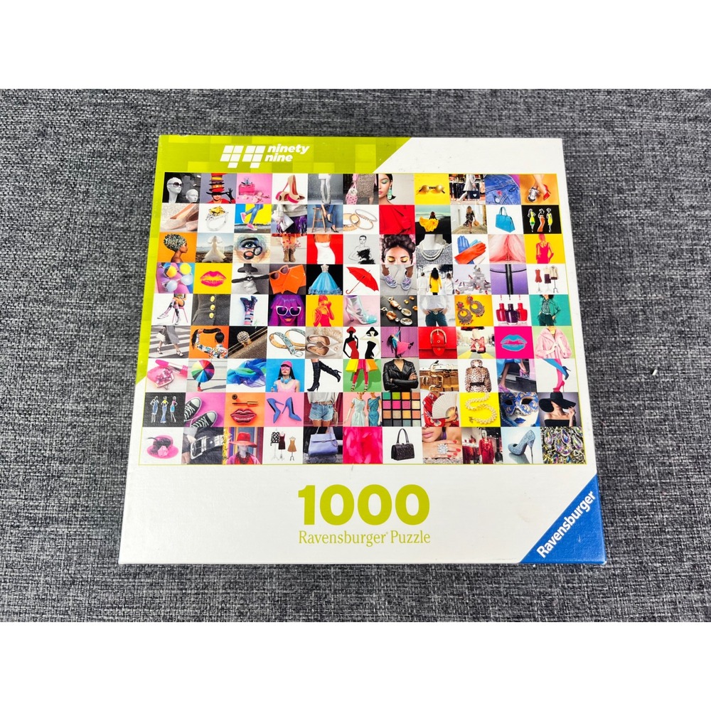Ravensburger Ninety Nine 99 Elements of Style 1000 Piece Fashion Puzzle 803620